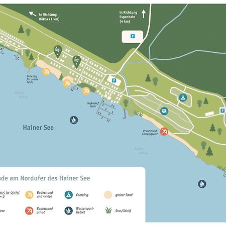 Haus Im Schilf 1 - Ferienwohnungen Am Hainer See Bei Leipzig Neukieritzsch Екстер'єр фото