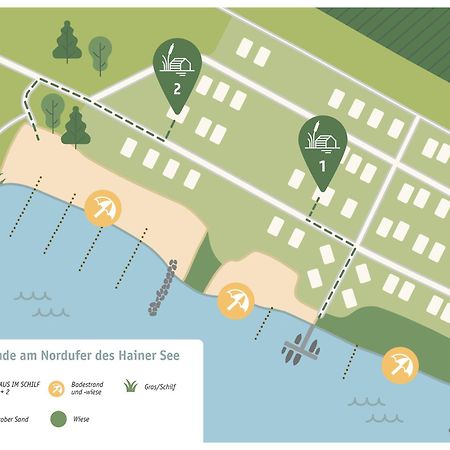 Haus Im Schilf 1 - Ferienwohnungen Am Hainer See Bei Leipzig Neukieritzsch Екстер'єр фото