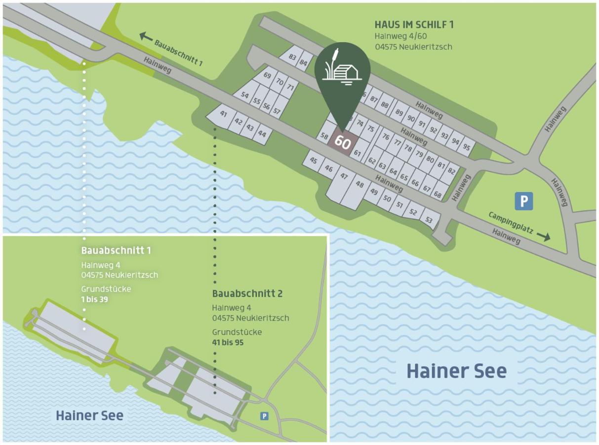 Haus Im Schilf 1 - Ferienwohnungen Am Hainer See Bei Leipzig Neukieritzsch Екстер'єр фото