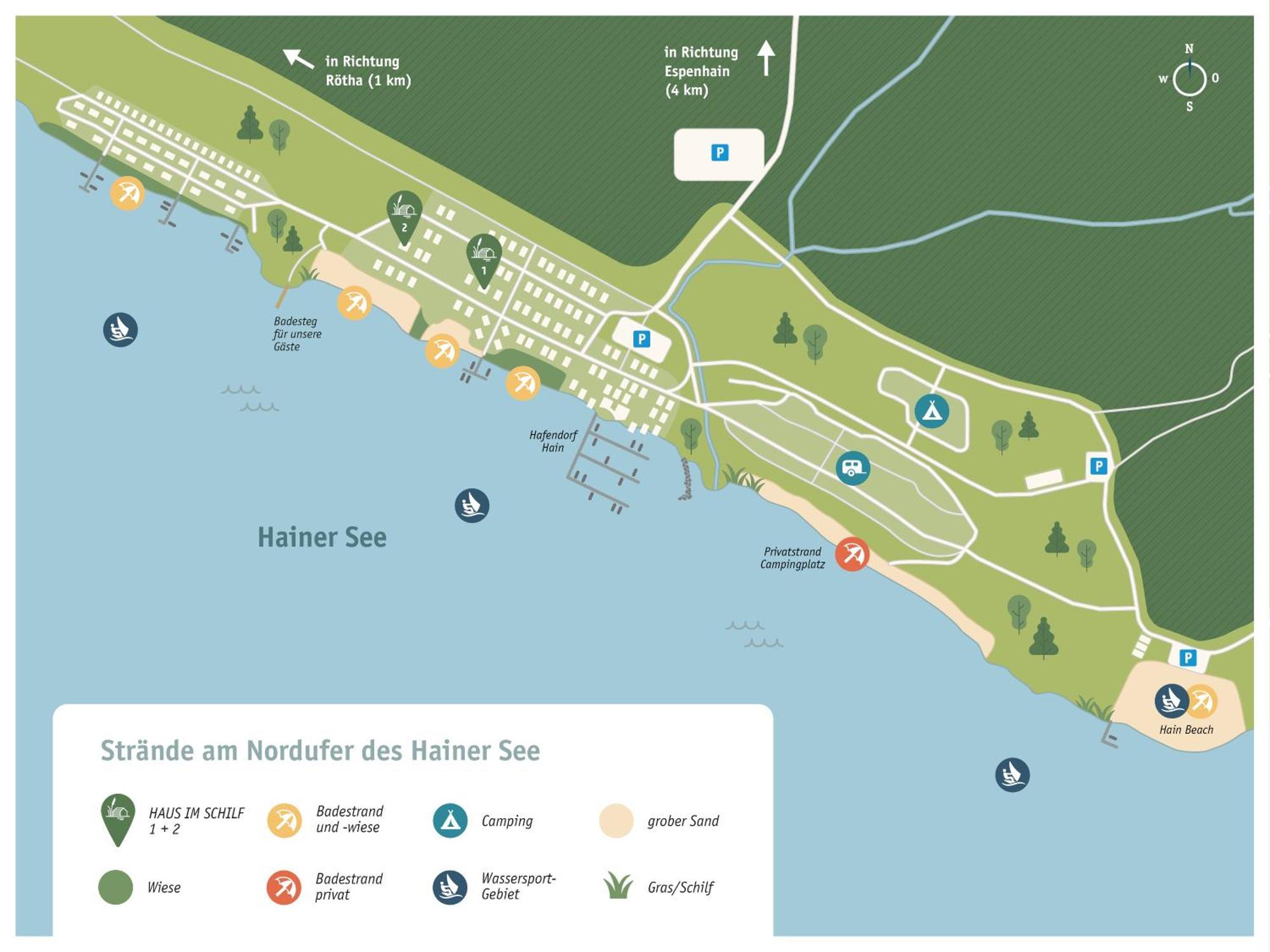 Haus Im Schilf 1 - Ferienwohnungen Am Hainer See Bei Leipzig Neukieritzsch Екстер'єр фото